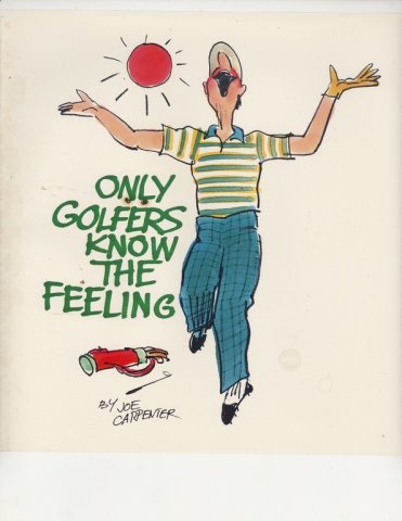 "Golfers Only" Cartoon